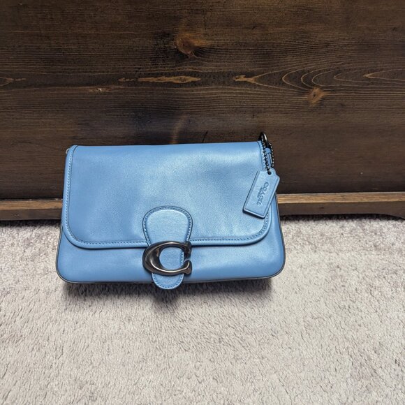 Coach Soft Tabby Shoulder Bag in Chambray - Picture 2 of 10